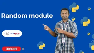 Random module in python Python Tutorials - 2022 Codegnan