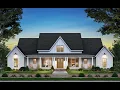 Modern Farmhouse Dream House Plan 4534-00135