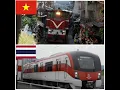 Vietnamese electric trains vs Thai electric trains