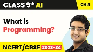 Artificial Intelligence Class 9 Unit 4 Introduction to Python - What is Programming
