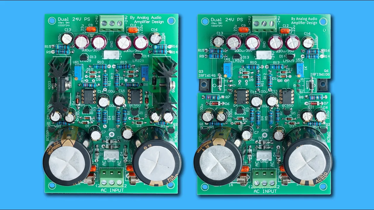 Design an ultra low noise ±15V to ±30V dc regulated power supply