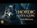 Download Lagu Nordic Folk \u0026 Epic Melodic Metal Journey | Fenrir – Bundinn Úlfur