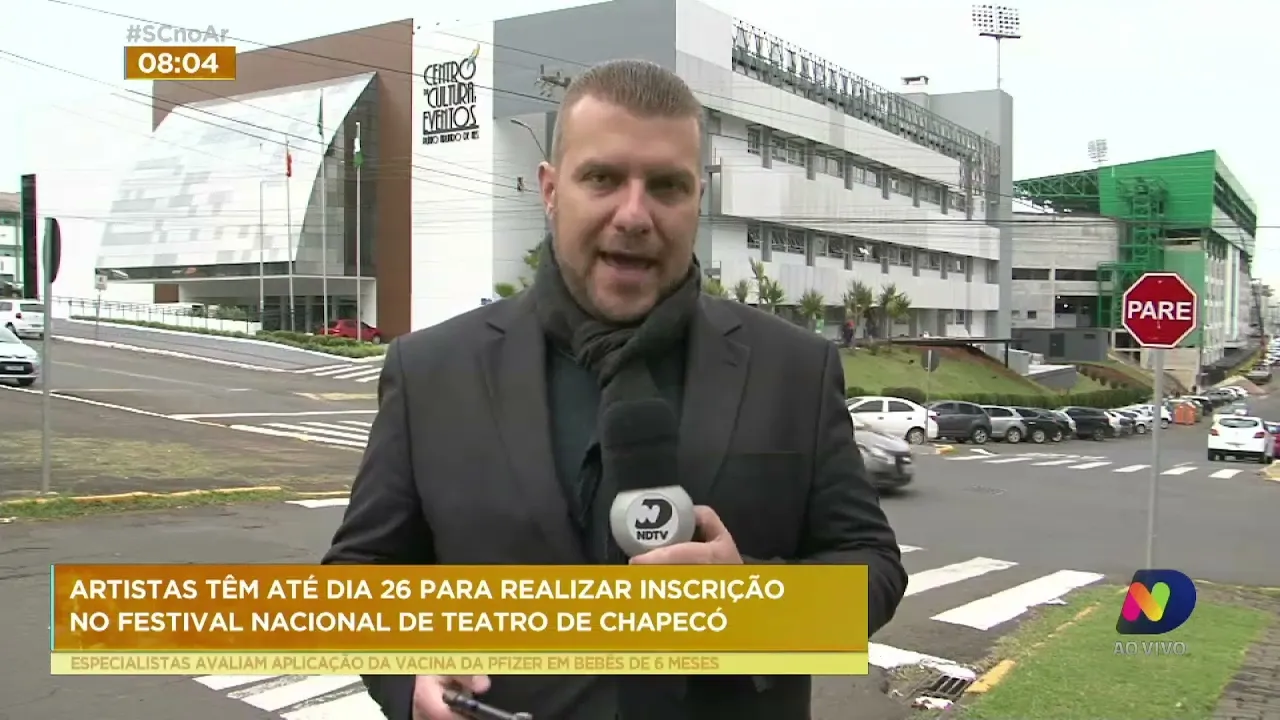 Inscrições para o Festival Nacional de Teatro seguem até o dia 26, em Chapecó