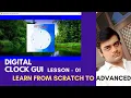 Creating a Digital Clock GUI Python Pygame Tutorial API Education