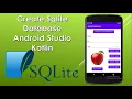 How to create multiple Tables in a database Sqlite Android Tutorial KOTLIN 2024