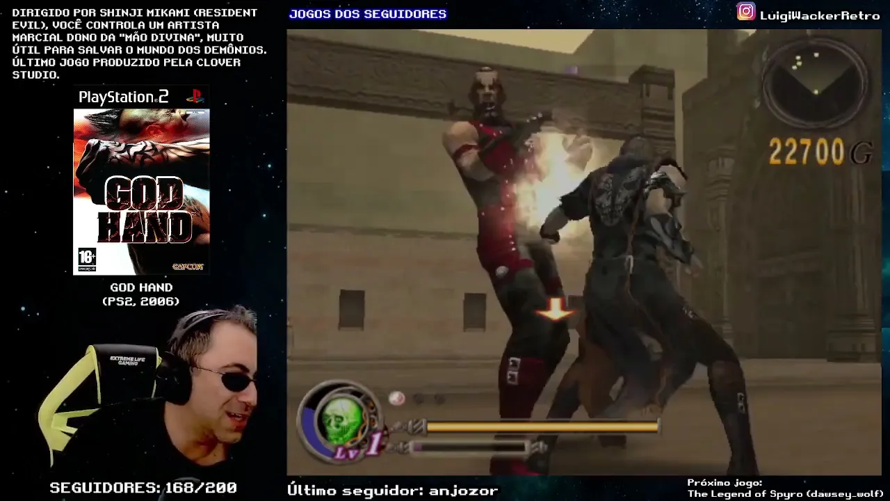 God Hand (PS2) - 11° Dia (Jogos dos Seguidores)