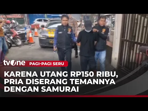 Gegara Utang Piutang, Pria di Bandung Sabet Temannya Gunakan Sajam