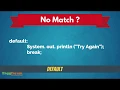 Switch Case Statements Java EnggForum