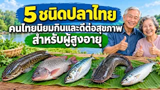 ปลาอะไรดีที่สุดสำหรับผู้สูงอายุ? นี่คือ 5 ชนิดปลาไทยที่ควรมีในครัว