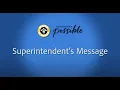Superintendent s Message