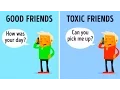 Download Lagu 10 Differences Between Good Friends and Toxic Friends