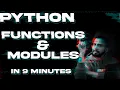 MASTER Python Functions and Modules in 9 Minutes or Less