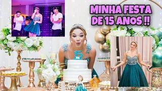MINHA FESTA DE 15 !!! *Do começo ao fim*