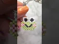 Beaded Frog Charm