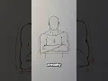 Crossed arms are fun to draw