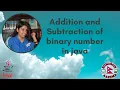 How to add and subtract two Binary Numbers in java using netbeans