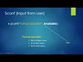 Scan function C Language Urdu Hindi Part 13