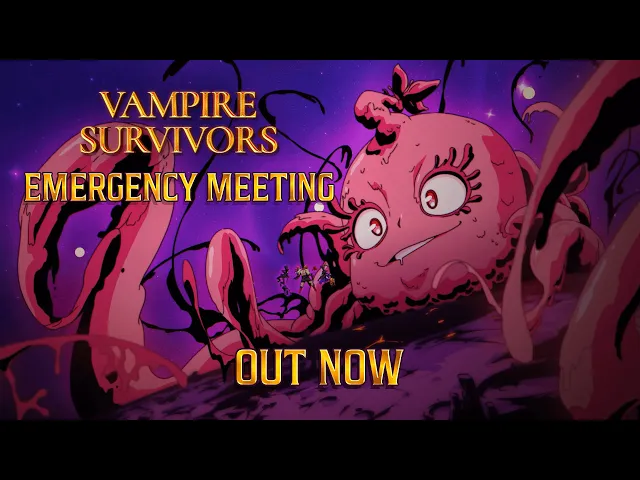 Vampire Survivors: Emergency Meeting DLC feat. Among Us - Out Now on Steam, Xbox, &amp; Mobile