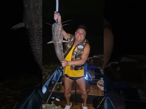 Se cantar dá certo 😂🎣 #Pantanal