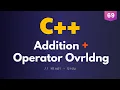 69 - Binary Addition Operator Overloading in C Urdu Hindi