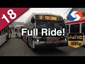 SEPTA Route 18 to Fox Chase FULL RIDE - 2015 NovaBus LFS Artic