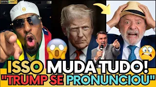 🚨URGENTE! TRUMP QUEBRA O SILÊNCIO SOBRE AS ELEIÇÕES NO BRASIL: “PARECEU FЯ4UDAD4!”