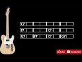 Albert Collins Style C Blues Backing Track (121 Bpm)