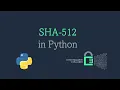 SHA-512 in Python