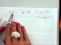 Algebra 3 3 I can evaluate a function using function notation