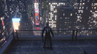 Pure Web Swinging At Night With Rain And Thunder - Marvel s Spider-Man 2