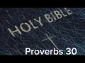 Proverbs 30 NIV The Bible