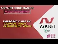 ASP NET CORE C Beginner Tutorial Emergency Bug Fix