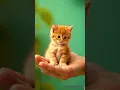 Download Lagu Teeny Tiny Tiger: Cutest Kitten Fits Right in the Palm of Your Hand!