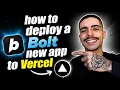 HOW TO DEPLOY A BOLT NEW APP TO VERCEL STEP-BY-STEP GUIDE 2026