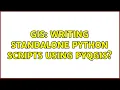 GIS Writing standalone Python scripts using PyQGIS