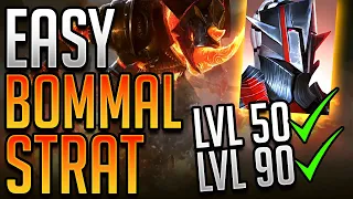 NO BOOKS NEEDED EASY STRAT TO BEAT BOMMAL NORMAL 50 90 Raid Shadow Legends