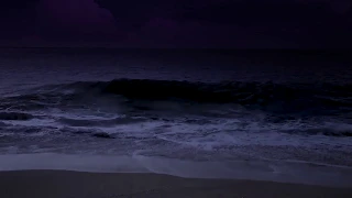 صوت أمواج المحيط الهادئة فيديو عالي الدقة بدون موسيقى 