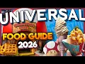 Universal Studios Hollywood FOOD GUIDE 2026 EVERY Restaurant Menu