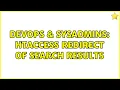 DevOps SysAdmins htaccess redirect of search results