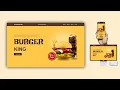 Responsive Burger Website Part 1 Burger Website Navigation and Home Page