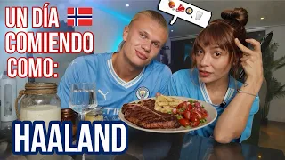 COMIENDO COMO HAALAND POR 24 HORAS 🇳🇴⚽️