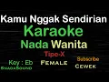 Download Lagu KAMU ENGGAK SENDIRIAN-Tipex|KARAOKE NADA WANITA​⁠-Female-Cewek-Perempuan@UcokkuYasir