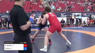 110 Lbs Consi Of 8 - Cameron Geuther Big Game Wrestling Club Vs Connor Aney Ascend Wrestling