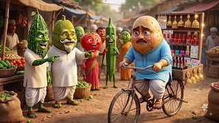 साइकिल पर झुमके बेचने वाले आलू का सबने उड़ाया मजाक, एक दिन बन गया बड़ा मालिक 🥺💔 |