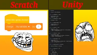 Programming Scratch vs Unity
