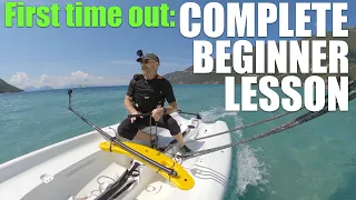 How to sail a dinghy: EASY First lesson for beginners