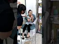 Brave 5 year old Selena piercing no tears At Icing in Florida