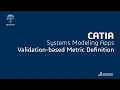 Validation-based Metric Definition Available from 19 0 SP2