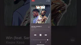 kwaw kese win ft sarkodie