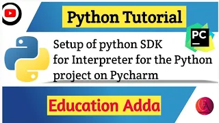 Fix Python SDK Setup Error in PyCharm Python Interpreter Not Configured 100 Working Solution Co